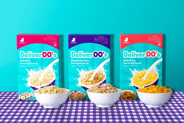 Deliveroo unveils limitededition novelty cereal Marketing Beat