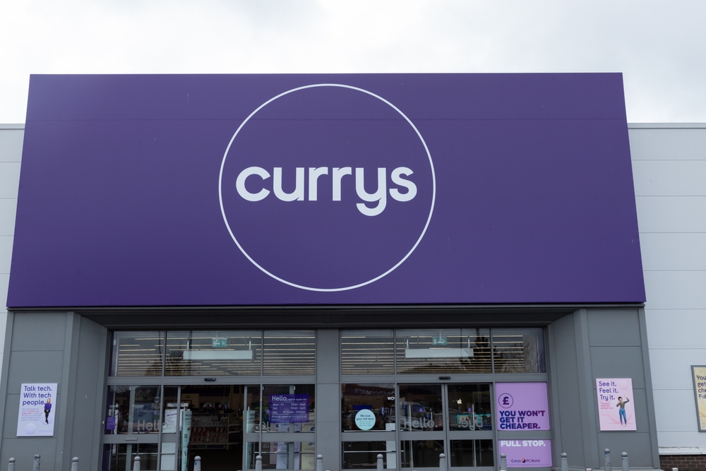 Currys retailer shop