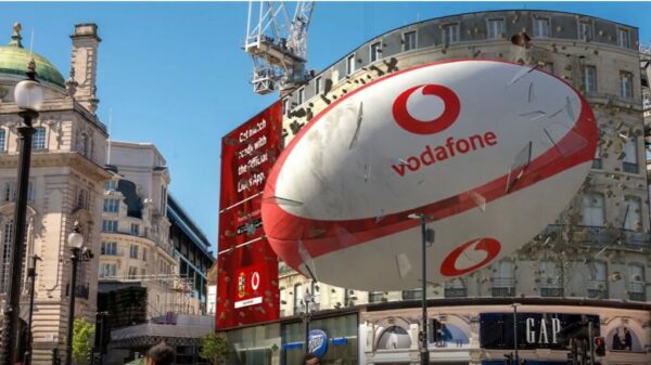 Vodafone Rugby Billboard