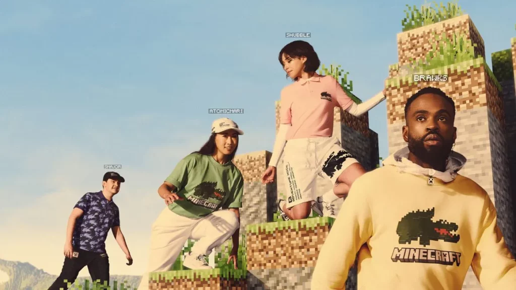 Lacoste x Minecraft