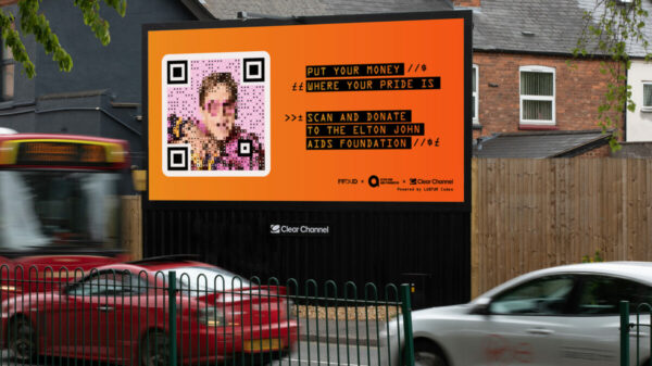 The Elton John AIDS Foundation has teamed up with OOH media company Clear Channel UK, and creative agency Ogilvy to launch a fundraising LGBT-QR Code campaign.