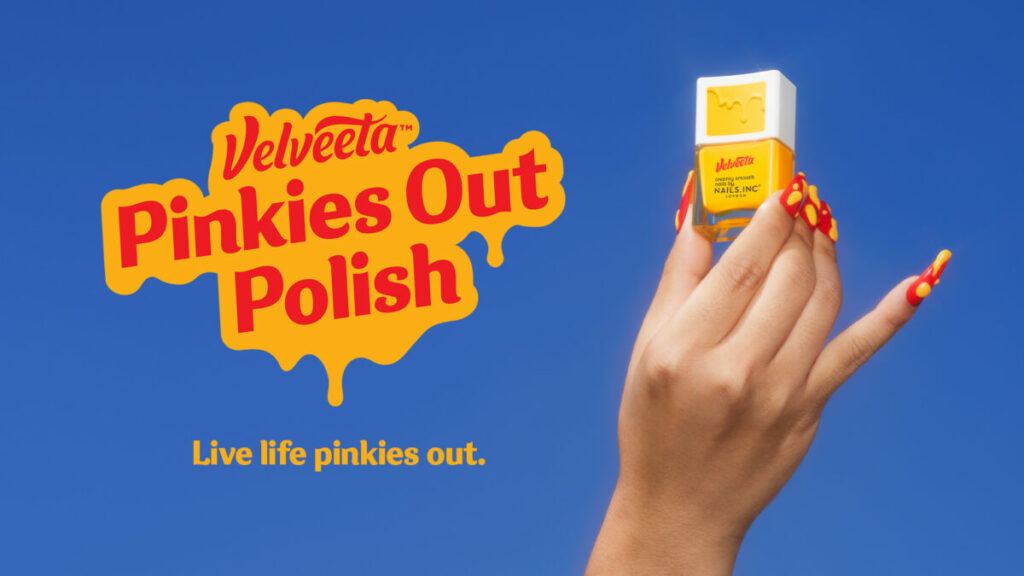 Velveeta nail polish cheese