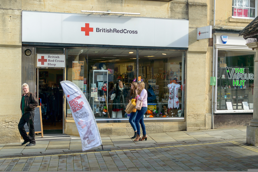 British red cross store