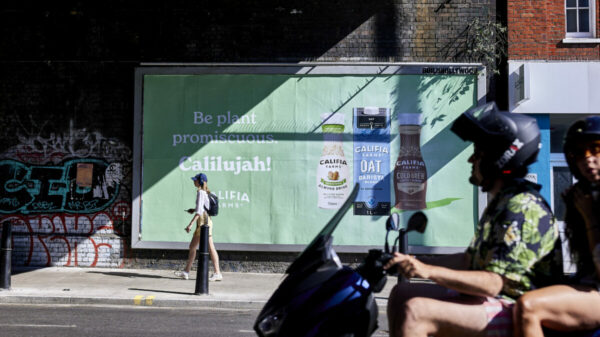 Non-dairy drinks company Califia Farms has launched a nationwide broadcast and out-of-home campaign to promote its plant-based milk Calilujah!