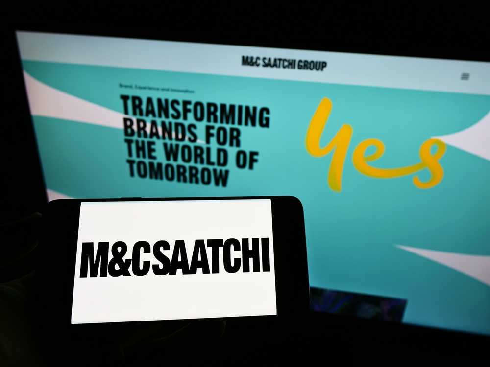 Image from M&C Saatchi's website.