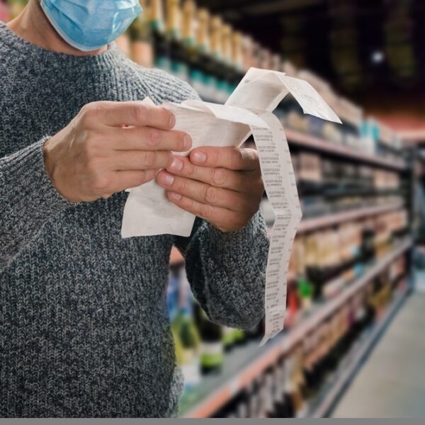 Cost of living stock image