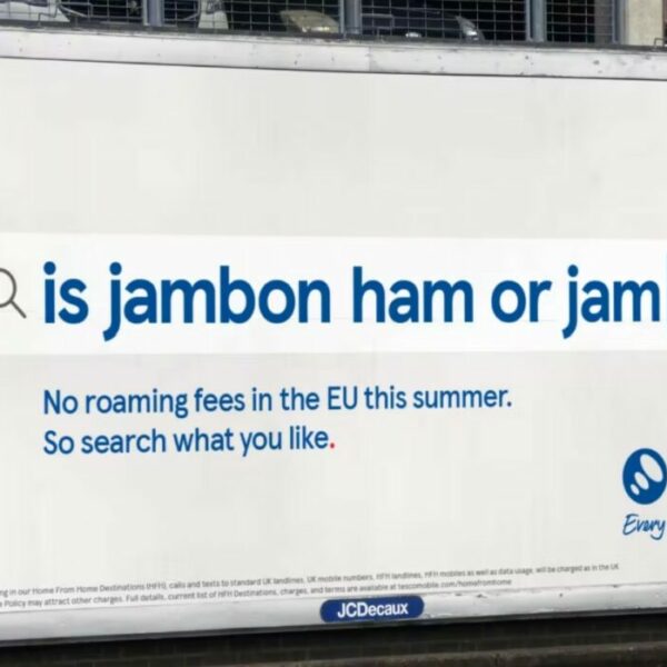 tesco mobile eu services billboard