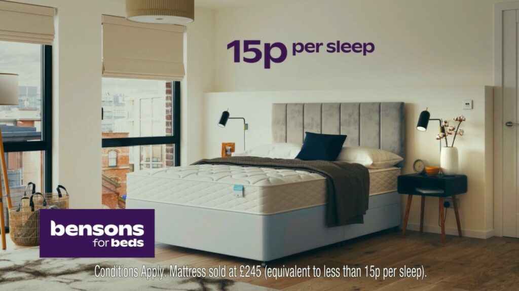 bensons for beds 15p