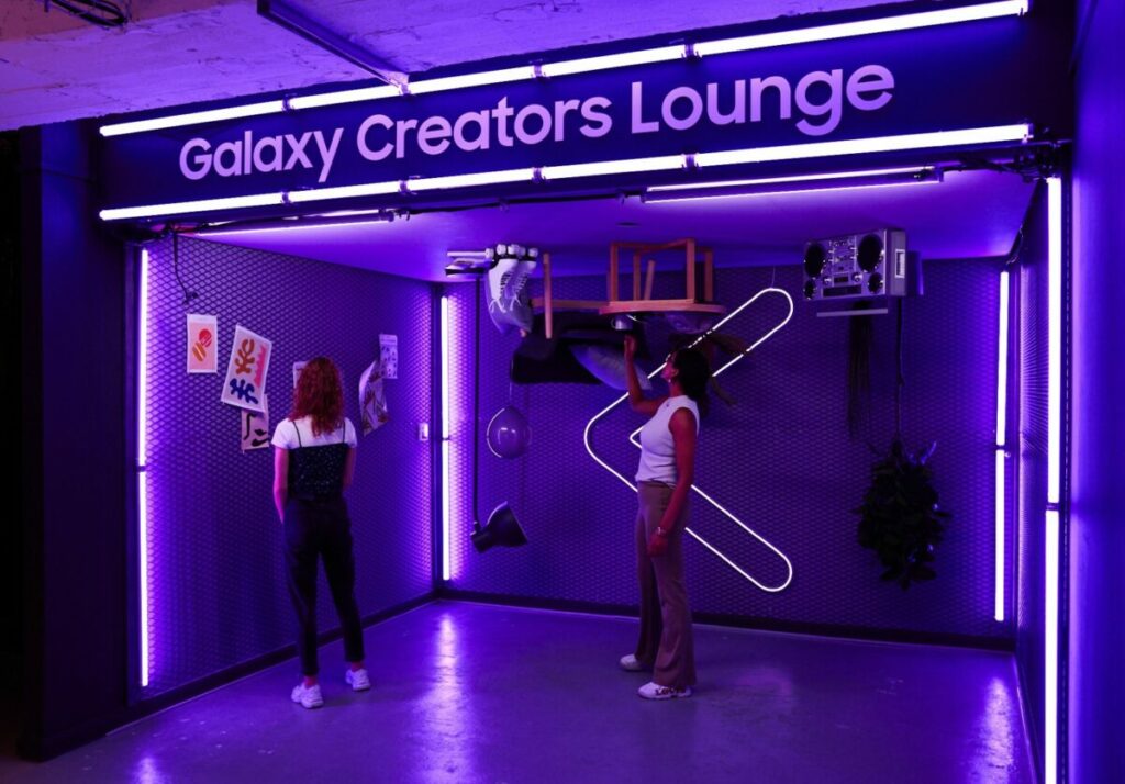 Samsung Galaxy pop-up