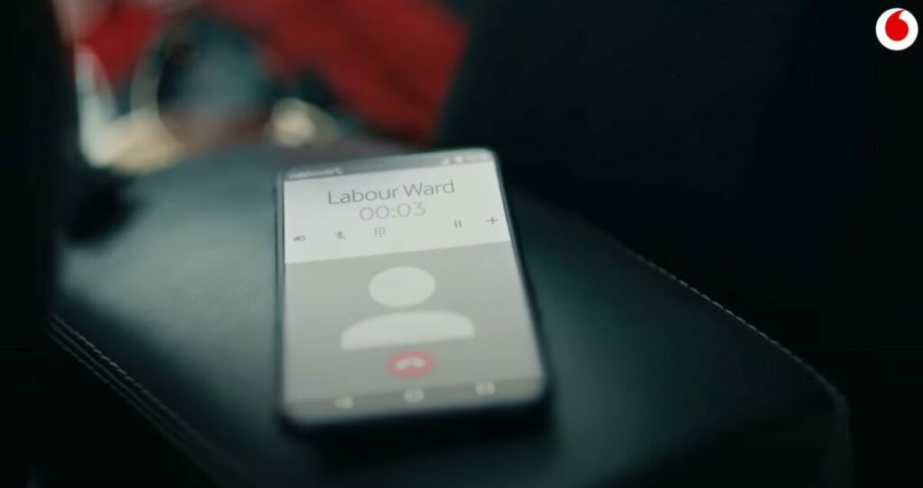 VODAFONE OGILVY ROAD SIDE BIRTH AD