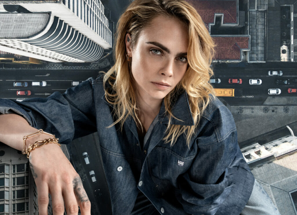Cara Delevingne has become the face of the new G-Star RAW Hardcore Denim campaign.