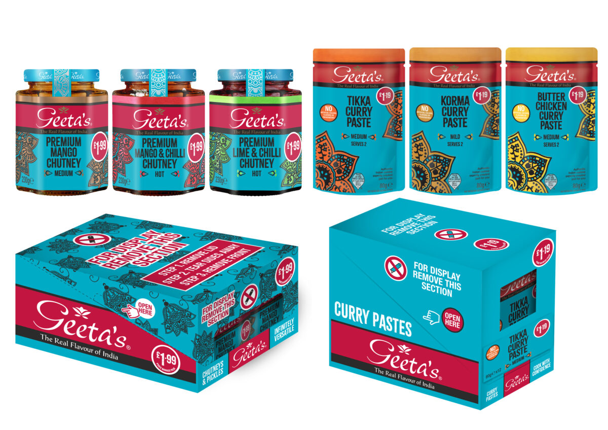 Indian food brand Geeta's has invested £1 million in its first TV advertising campaign in a bid to build upon its distribution growth in the UK.