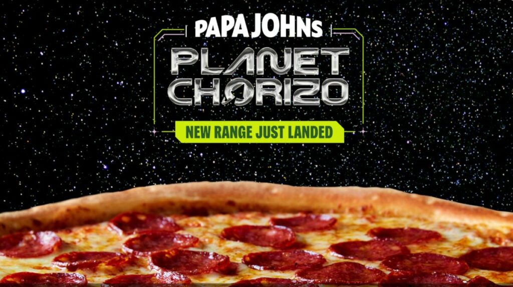 papa johns planet chorizo