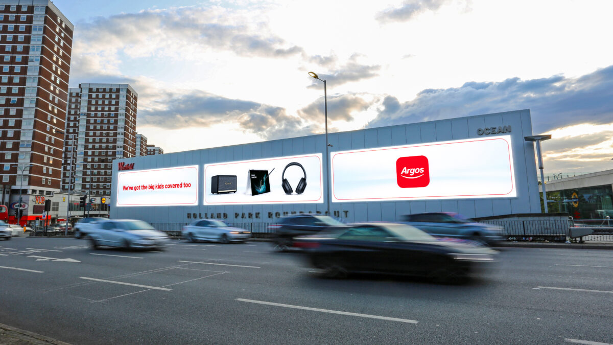 Ocean Outdoor has launched the 'world's first' cross-platform Web 3 metaverse out-of-home (OOH) package with retailer Argos as its brand partner.