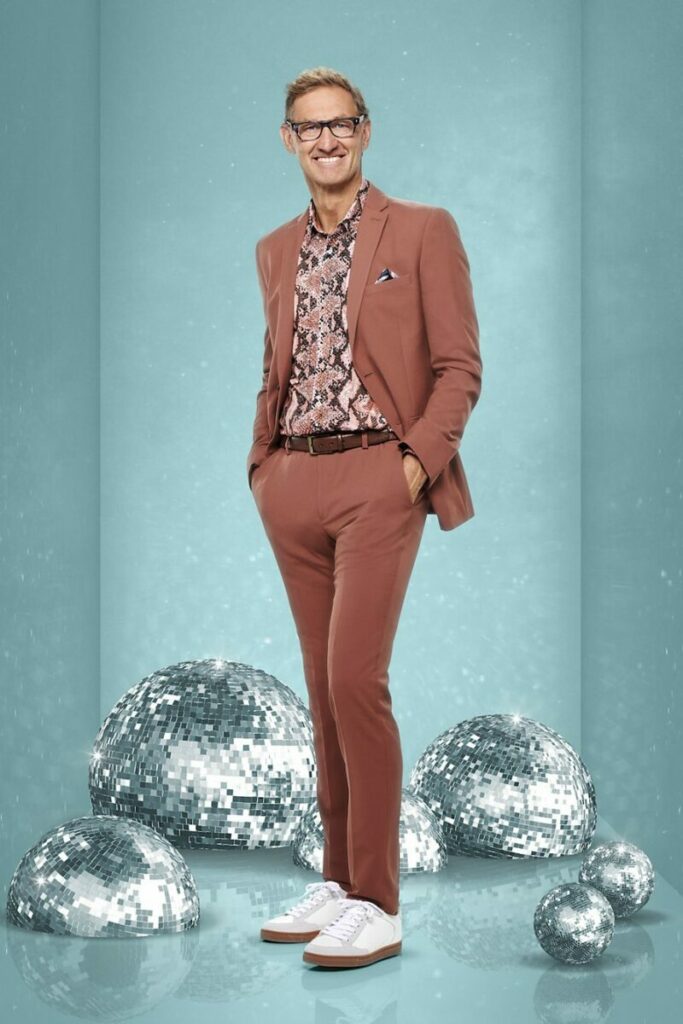 Tony Adams has allegedly breached the BBC's advertising guidelines by wearing his own clothing brand during Strictly Come Dancing.