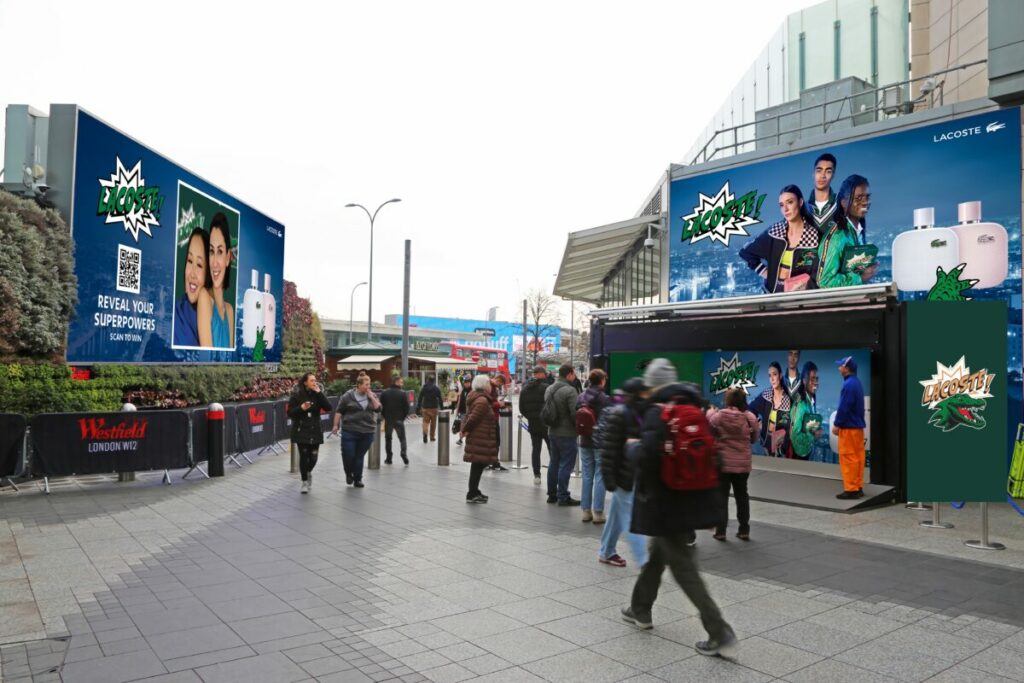 Lacoste has launched its latest campaign, Lacoste Superheroes, an experiential pop-up that intends to ‘cut through the Christmas fragrance noise’.