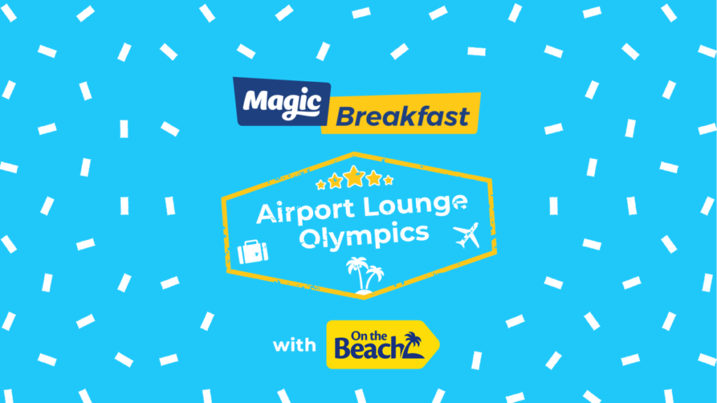 Magic Radio and holiday-maker On the Beach recently unveiled an 'Airport Lounge Olympics' which saw one lucky couple win a trip to Mexico.