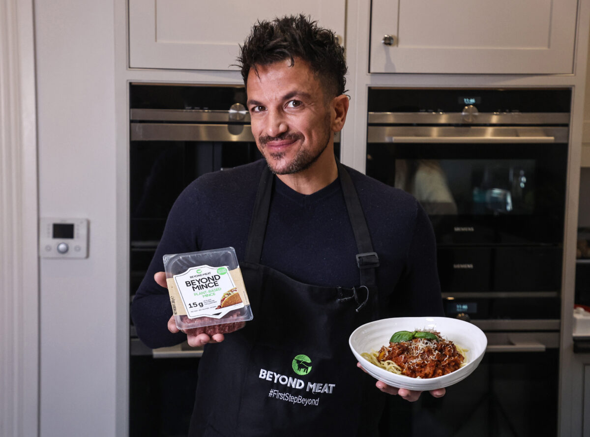 Peter Andre has teamed up with plant-based brand Beyond Meat to inspire the nation to take a step towards a more plant-based diet this Veganuary.