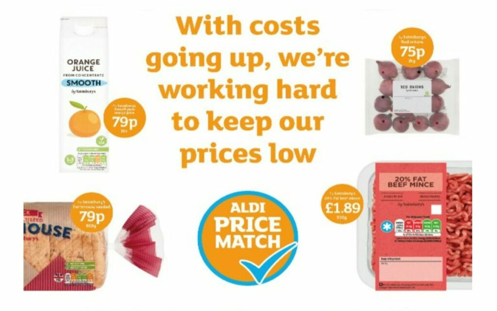Aldi Price Match clever pricing campaign or free press for the German