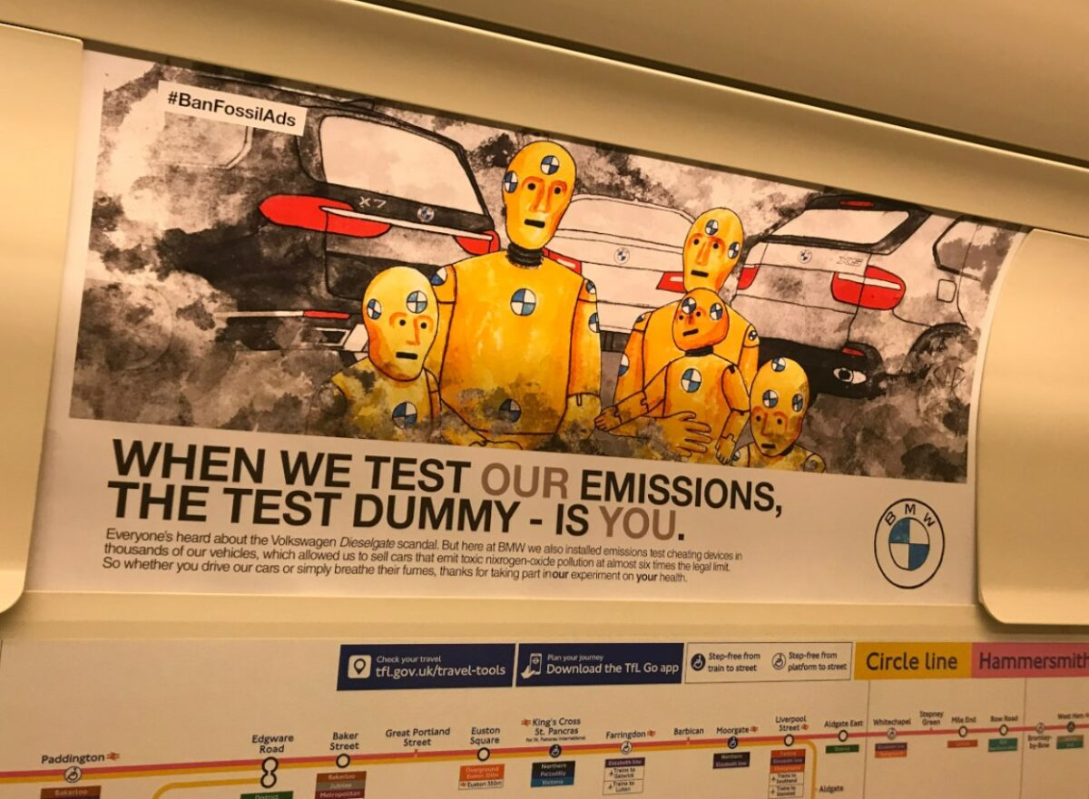 brandalism climate activists