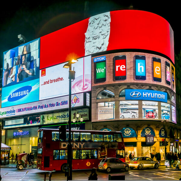piccadilly advertising