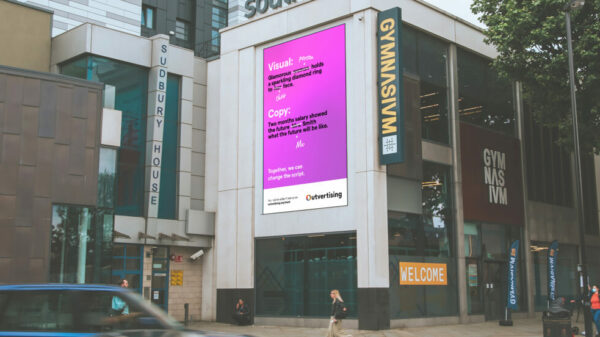 Outvertising, an LGBTQIA+ advocacy group, has unveiled its largest campaign to date, taking over OOH sites across the country.