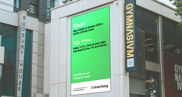 Outvertising, an LGBTQIA+ advocacy group, has unveiled its largest campaign to date, taking over OOH sites across the country.