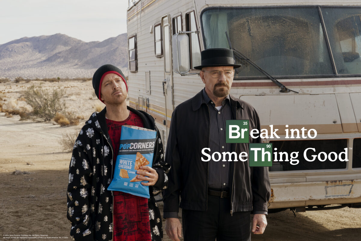 After 10 years of radio silence, the cast of Breaking Bad has returned to our screens to feature in PopCorners' first Super Bowl commercial.