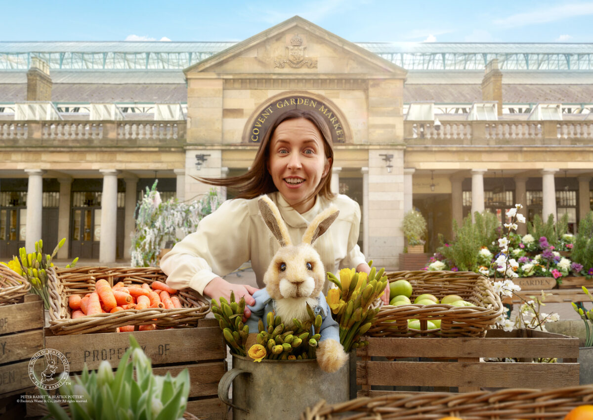 Covent Garden has announced that it will host The Peter Rabbit Easter Adventure in its Piazza from 21 March to 16 April.