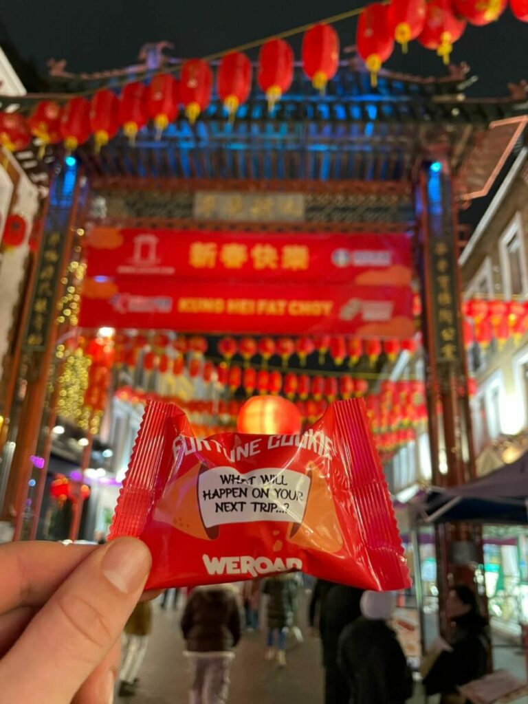 WeRoad has distributed 22,000 fortune cookies across London and other major European cities in its latest guerrilla marketing campaign.