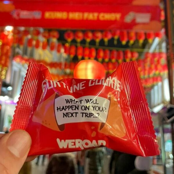 WeRoad has distributed 22,000 fortune cookies across London and other major European cities in its latest guerrilla marketing campaign.