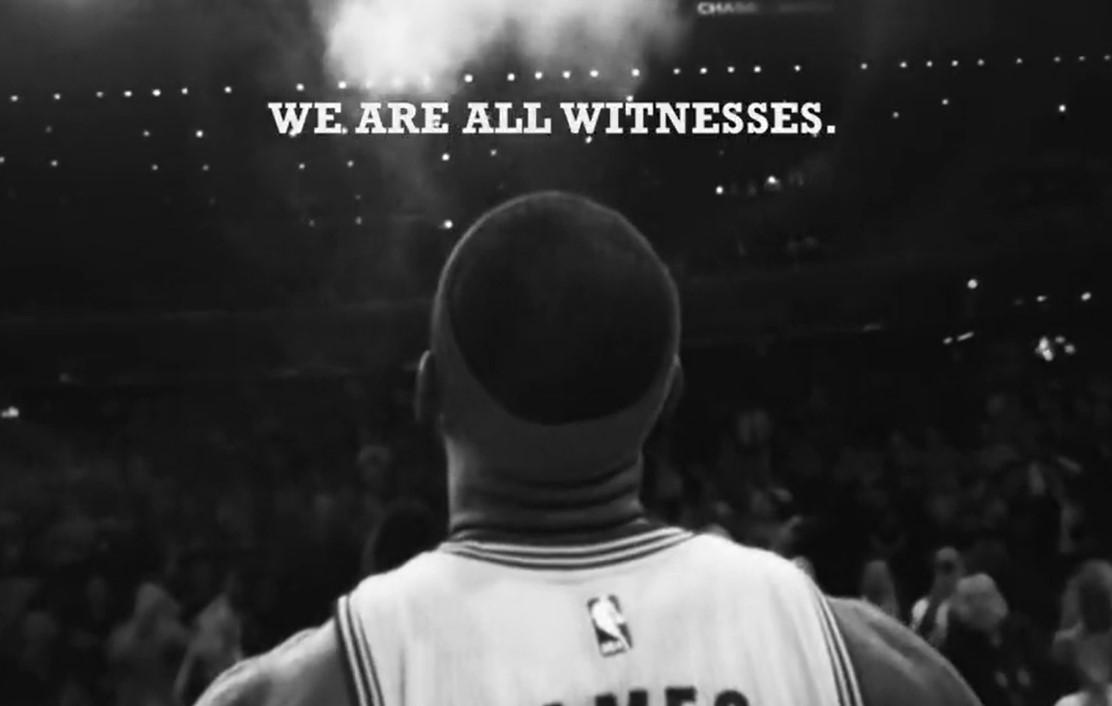we are all witnesses nike