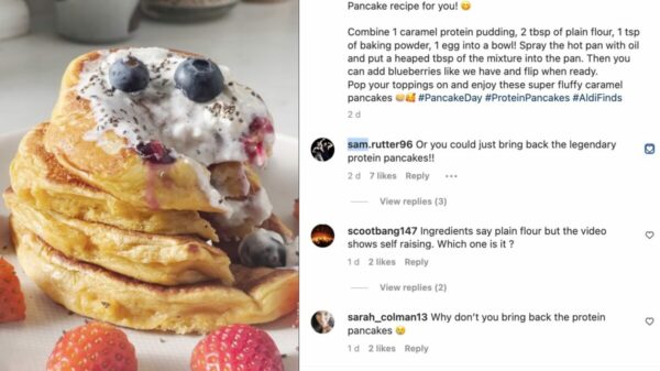 Aldi Pancake Day social media