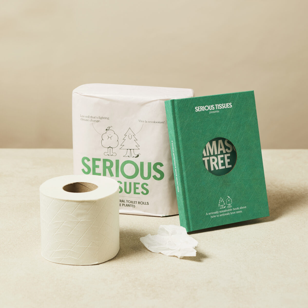 Toilet roll brand, Serious Tissues, has unveiled a special edition bathroom book in a bid to highlight the brand’s commitment to caring for the planet.