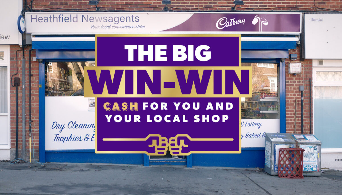 Cadbury's has unveiled its latest campaign 'The Big Win-Win' which aims to celebrate the 'iconic British staple' - local corner shops.