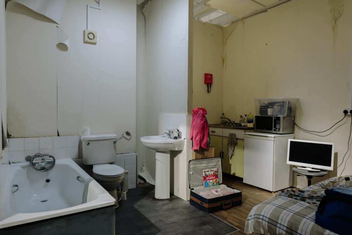 IKEA has partnered with Shelter to launch 'Real Life Roomsets', highlighting the real living conditions of those forced into temporary accommodation.