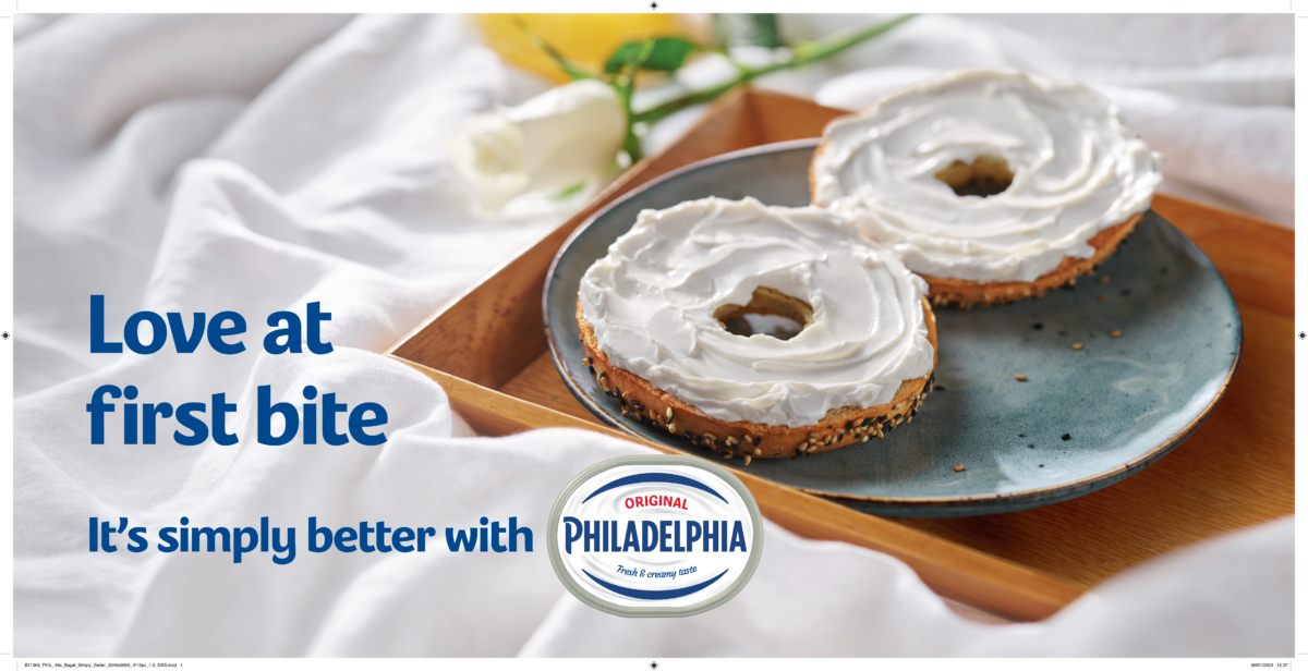 Cream cheese brand Philadelphia has unveiled a new campaign in a bid to 'remind' shoppers that meals are 'Simply Better with Philadelphia'.