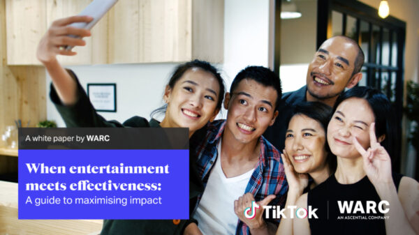 New research from WARC and TikTok has found that two-in-three marketers (67%) are reevaluating their media mix towards TikTok.