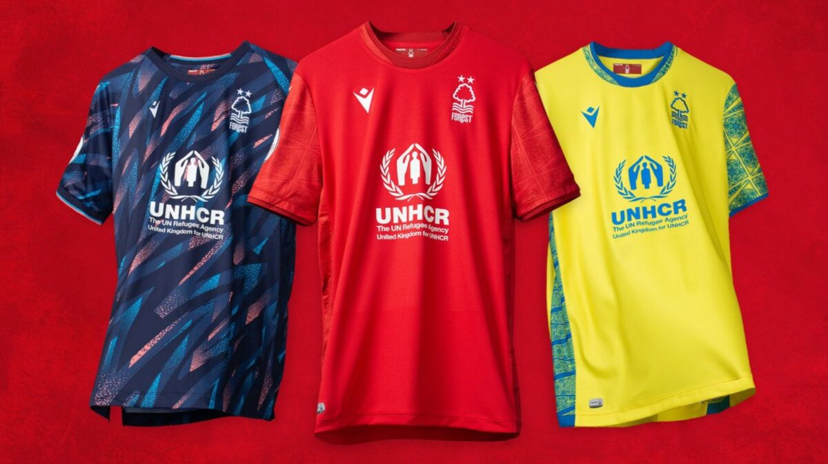nottingham forest fc uk for unhcr