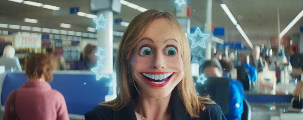 Tesco's latest advertisement for its Clubcard scheme has been slammed online with viewers branding the campaign as 'creepy' and 'horrifying'.