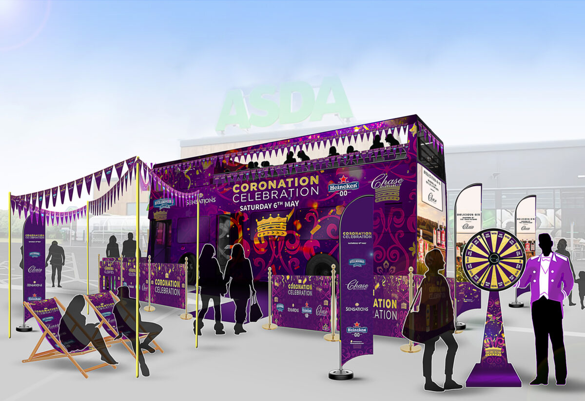 Asda x King's Coronation_Exterior