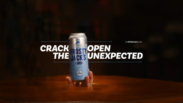Aston Manor Cider has unveiled Frosty Jack’s first-ever TV advert, which calls on the nation to 'Crack Open the Unexpected with Frosty Jack’s'.