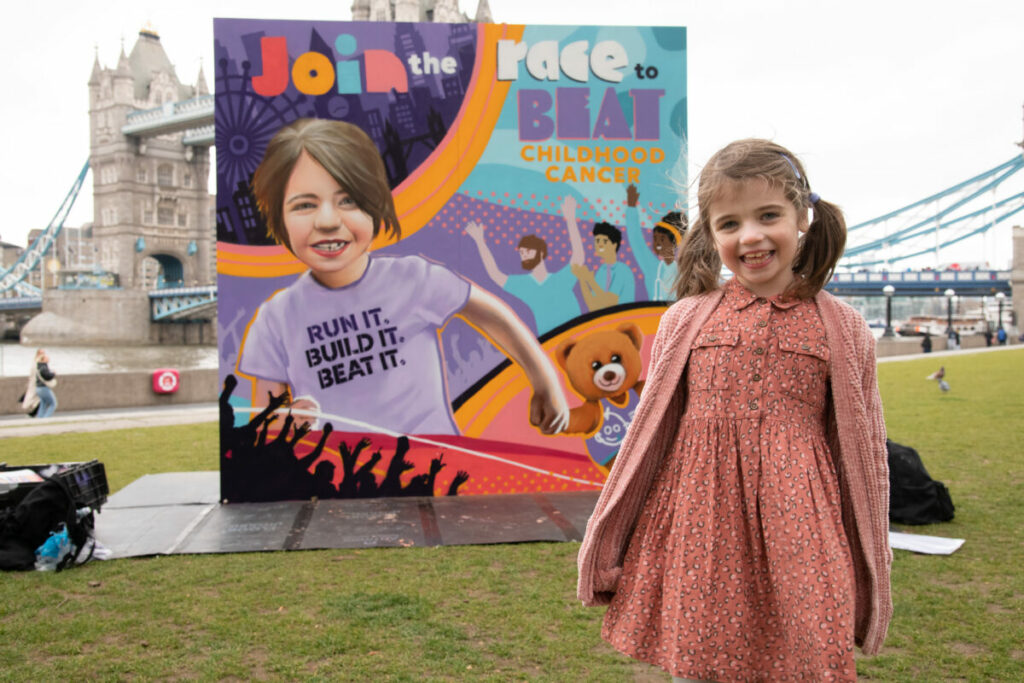 Global Street Art has teamed up with Great Ormond Street Hospital for the 2023 TCS London Marathon to paint a 64-square-foot mural.