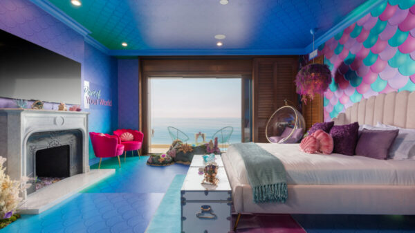 Disney has partnered with Booking.com to create a mermaid-themed beach house in Malibu