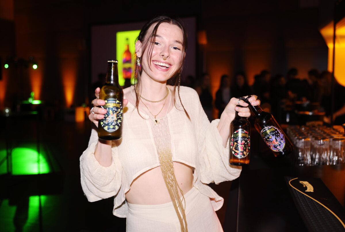 University student designs label for 4.5m bottles of Kopparberg