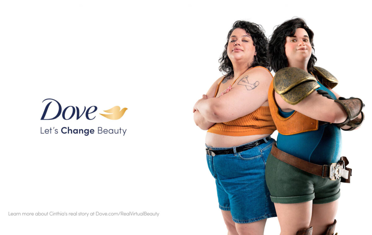 Dove's latest campaign has taken aim at the sexualisation of women and the related beauty standards in gaming.