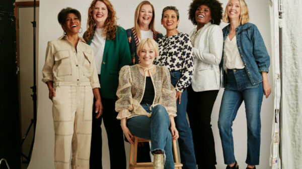 Centre for ageing has launched a campaign to promote age-positive images, as pictured here with 7 women