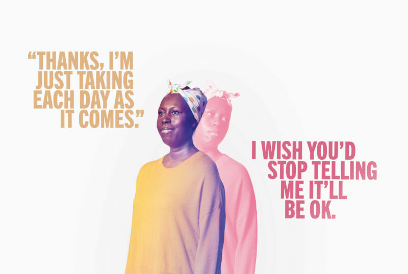 Breast Cancer Now new print campaign