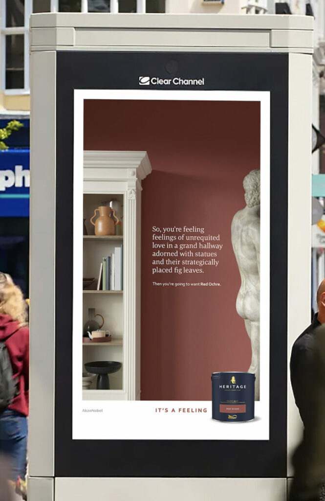 Dulux Heritage paint advert