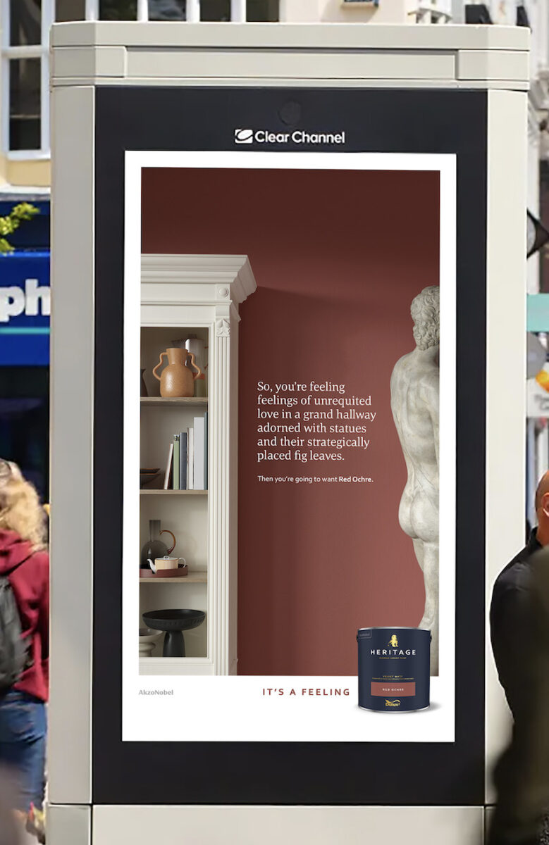 Dulux Heritage paint advert